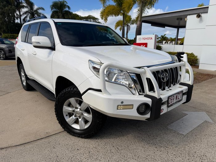 2016 Toyota Landcruiser Prado GXL GDJ150R 4X4 Dual Range Glacier White