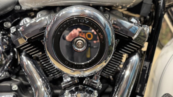 2020 Harley-Davidson Deluxe 107 (FLDE) Softail White