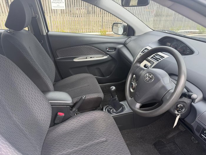 2012 Toyota Yaris YRS NCP93R MY11 Snowcap White