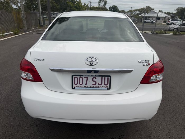 2012 Toyota Yaris YRS NCP93R MY11 Snowcap White