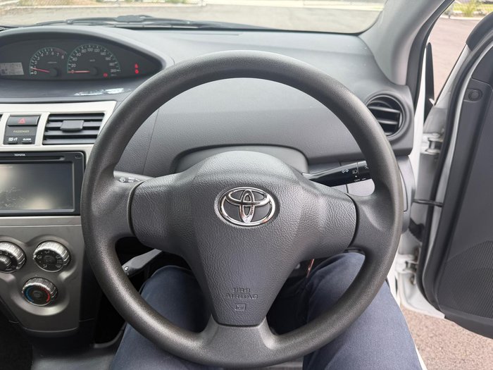 2012 Toyota Yaris YRS NCP93R MY11 Snowcap White