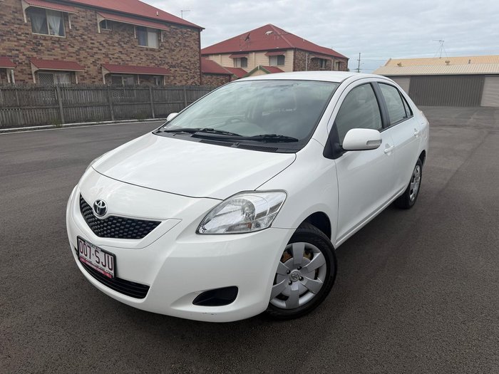 2012 Toyota Yaris YRS NCP93R MY11 Snowcap White