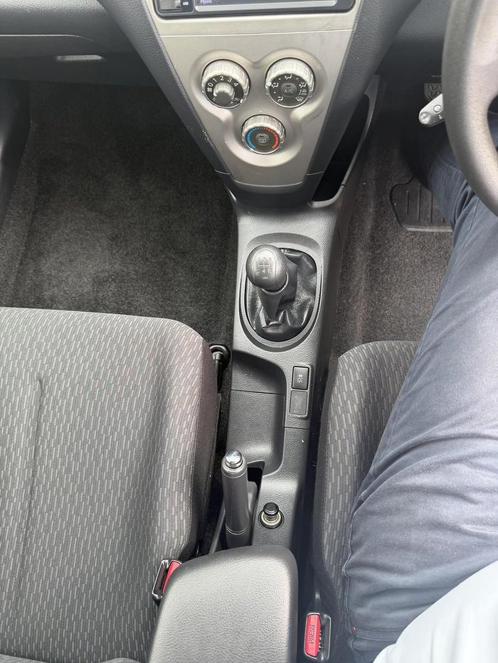 2012 Toyota Yaris YRS NCP93R MY11 Snowcap White