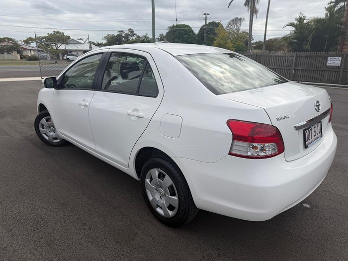 2012 Toyota Yaris YRS NCP93R MY11 Snowcap White