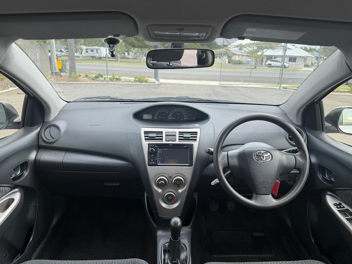 2012 Toyota Yaris YRS NCP93R MY11 Snowcap White