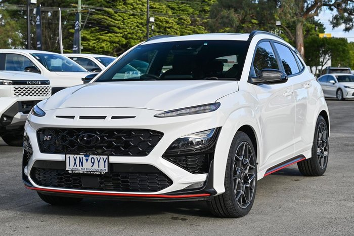 2022 Hyundai Kona N Premium OS.V4 MY22 Atlas White