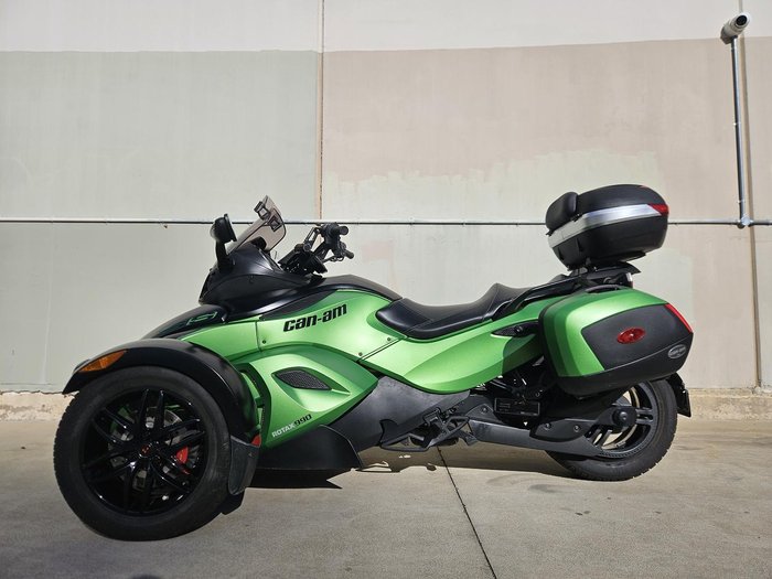 2012 Can-Am Spyder RSS SE5 Spyder RSS Green