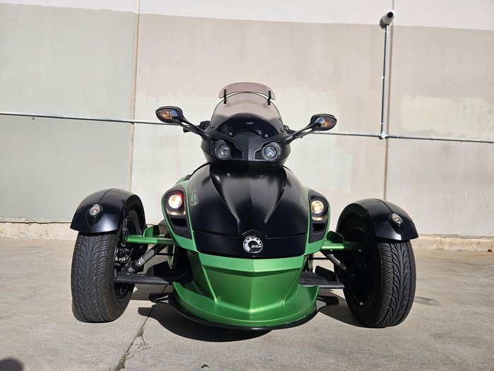 2012 Can-Am Spyder RSS SE5 Spyder RSS Green