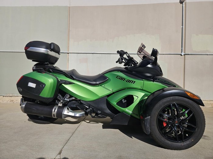 2012 Can-Am Spyder RSS SE5 Spyder RSS Green
