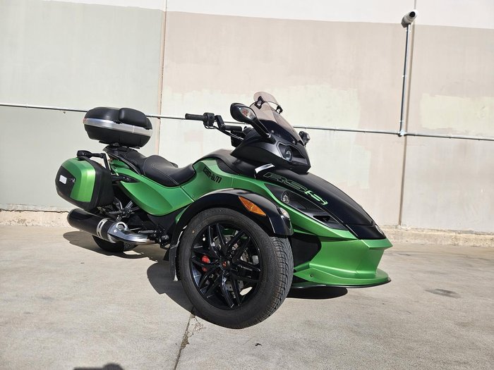 2012 Can-Am Spyder RSS SE5 Spyder RSS Green