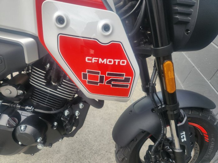 2025 CFMOTO XO PAPIO TRAIL NEBULA WHITE