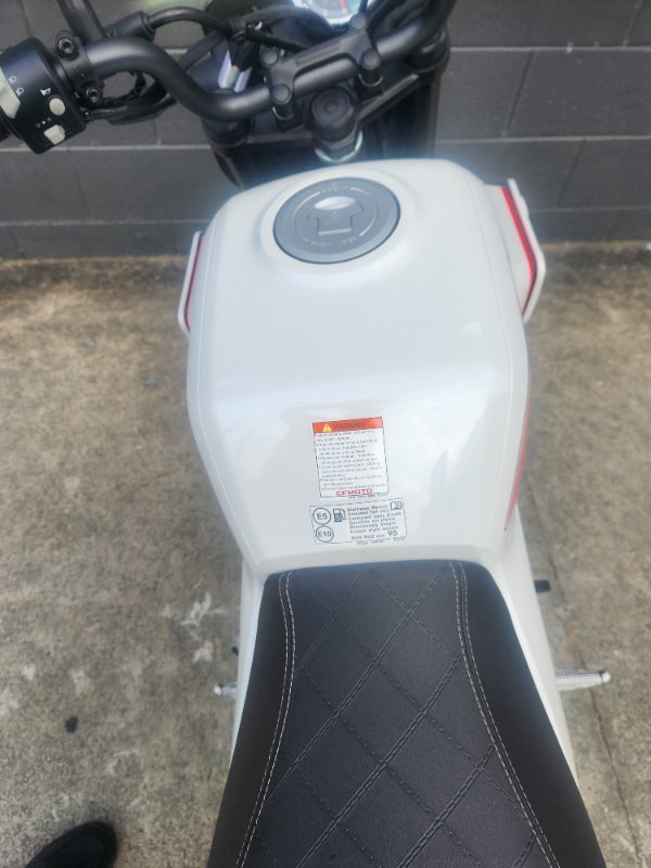 2025 CFMOTO XO PAPIO TRAIL NEBULA WHITE