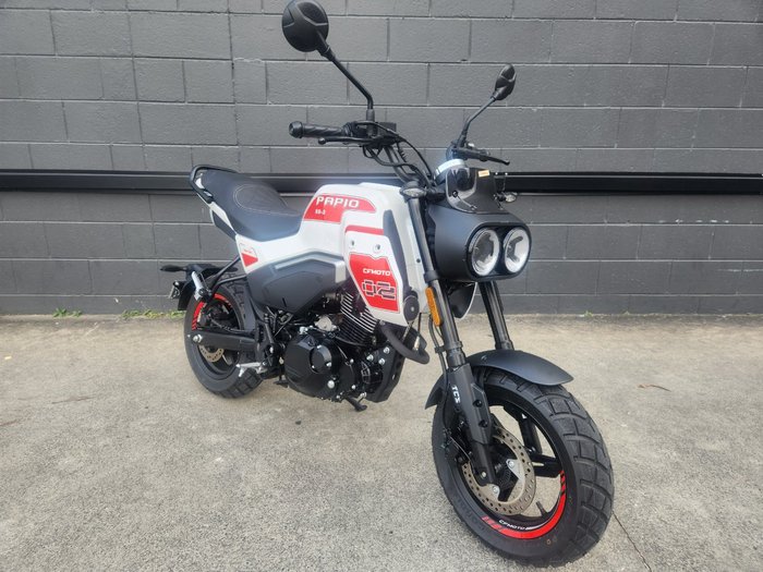 2025 CFMOTO XO PAPIO TRAIL NEBULA WHITE