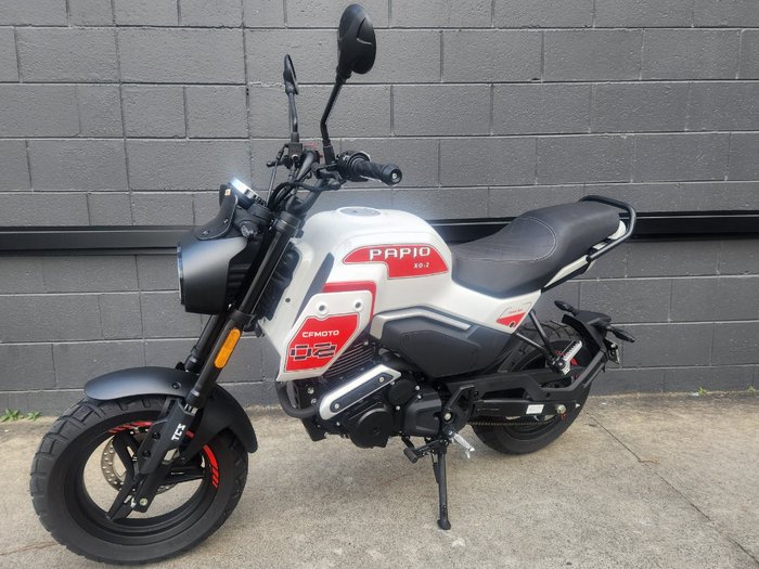 2025 CFMOTO XO PAPIO TRAIL NEBULA WHITE