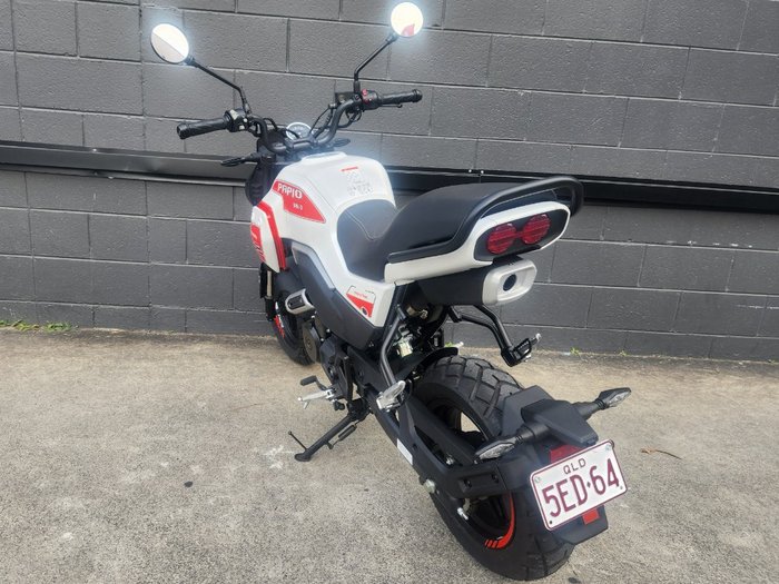 2025 CFMOTO XO PAPIO TRAIL NEBULA WHITE