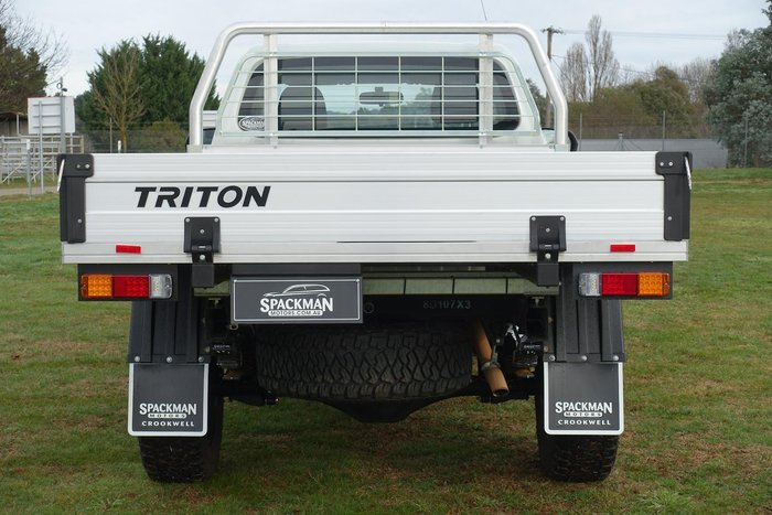 2020 Mitsubishi Triton GLX MR MY21 4X4 Dual Range White