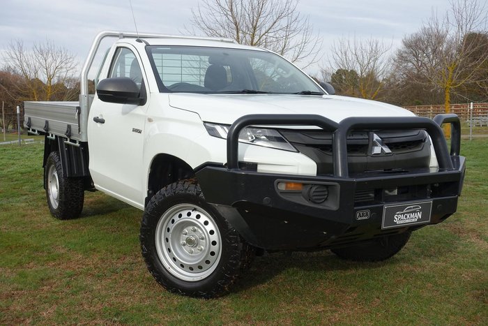 2020 Mitsubishi Triton GLX MR MY21 4X4 Dual Range White