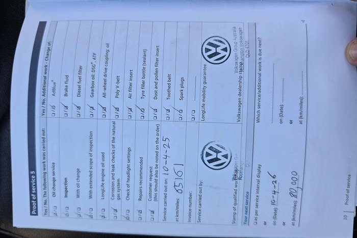2020 Volkswagen Tiguan 162TSI Highline 5N MY20 Four Wheel Drive Atlantic Blue