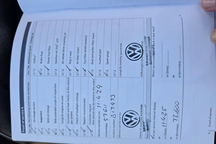 2020 Volkswagen Tiguan 162TSI Highline 5N MY20 Four Wheel Drive Atlantic Blue