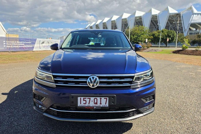 2020 Volkswagen Tiguan 162TSI Highline 5N MY20 Four Wheel Drive Atlantic Blue