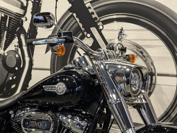 2022 Harley-Davidson Fat Boy 114 (FLFBS) Softail Black