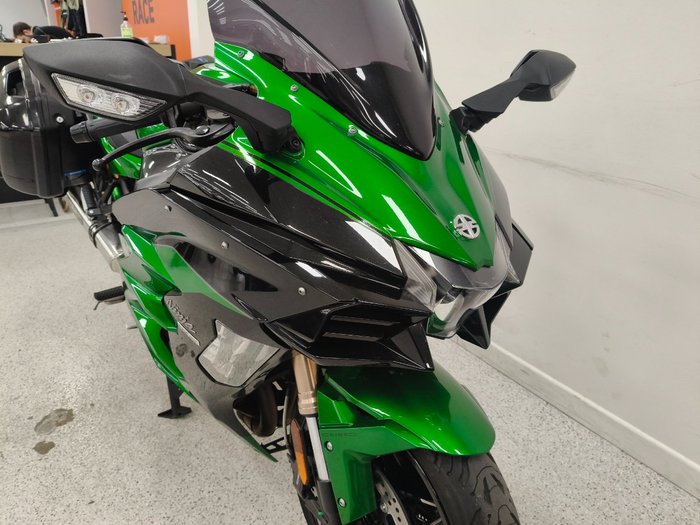 2018 Kawasaki H2 SX SE Green