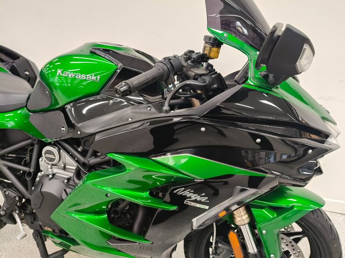 2018 Kawasaki H2 SX SE Green