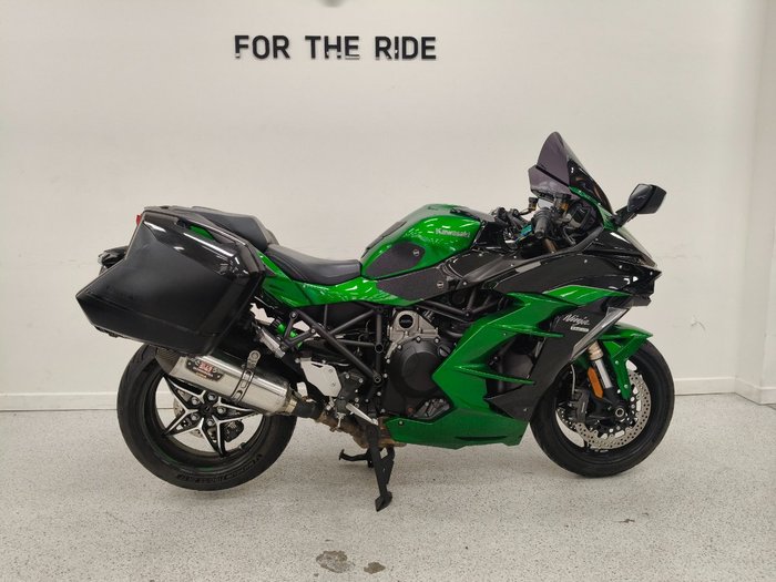 2018 Kawasaki H2 SX SE Green