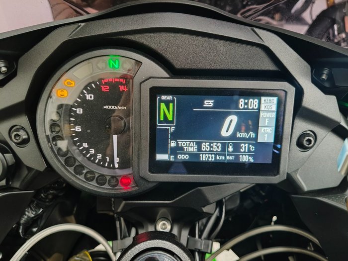 2018 Kawasaki H2 SX SE Green