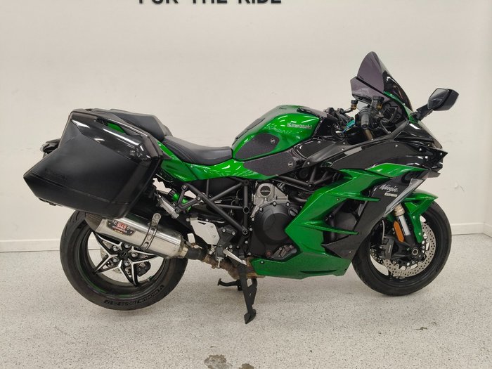 2018 Kawasaki H2 SX SE Green