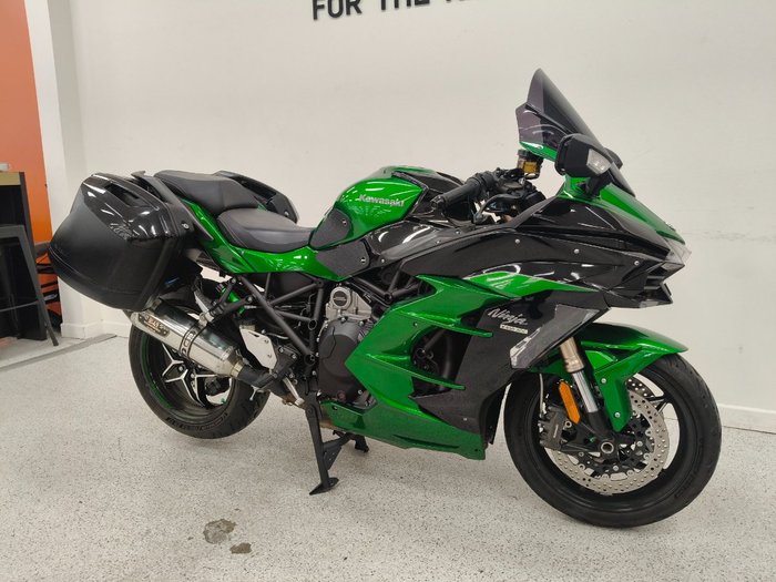 2018 Kawasaki H2 SX SE Green