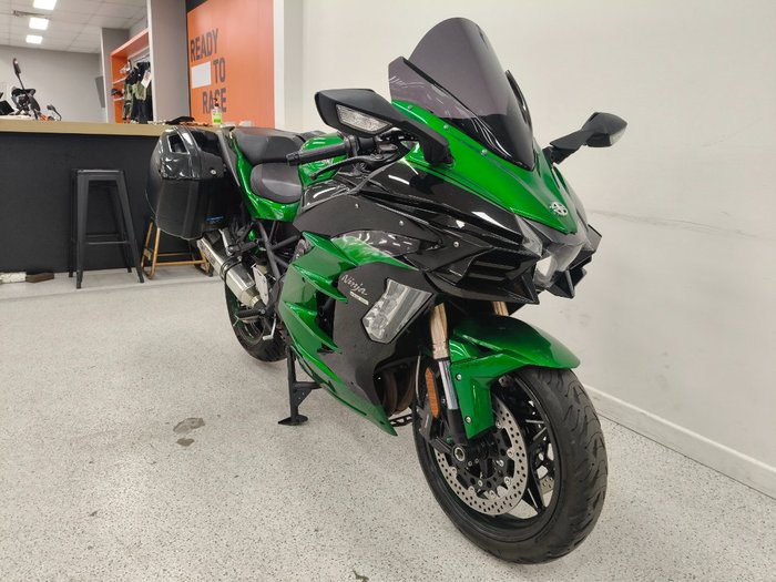 2018 Kawasaki H2 SX SE Green