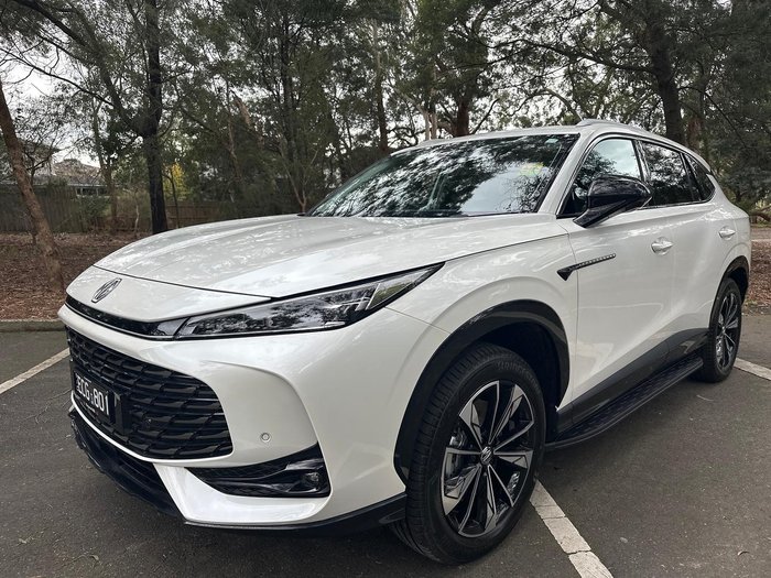 2025 MG HS Super Hybrid Essence AS33P MY25 Pearl White