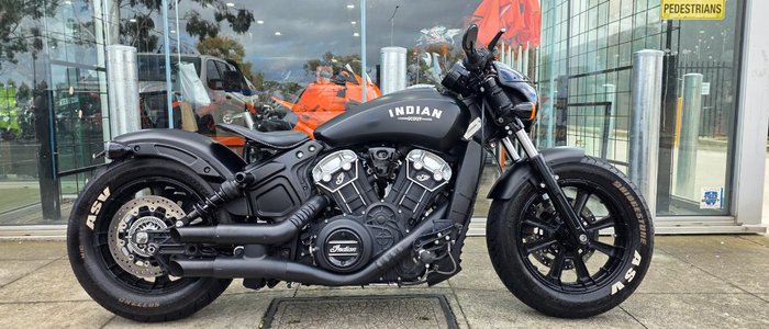 2021 Indian SCOUT BOBBER BLACK SMOKE