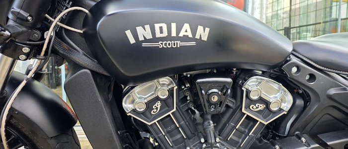 2021 Indian SCOUT BOBBER BLACK SMOKE