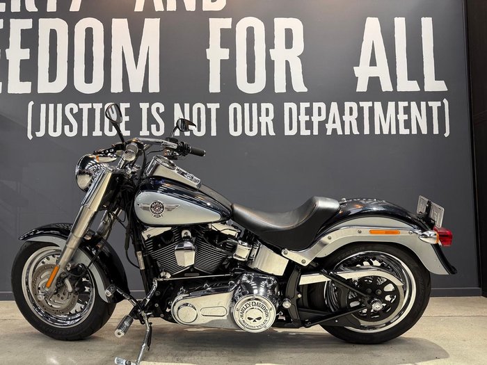 2012 Harley-Davidson Fat Boy 103 (FLSTF) Softail Black