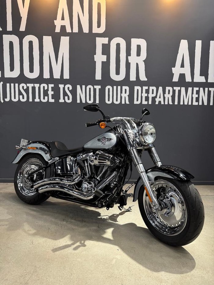 2012 Harley-Davidson Fat Boy 103 (FLSTF) Softail Black
