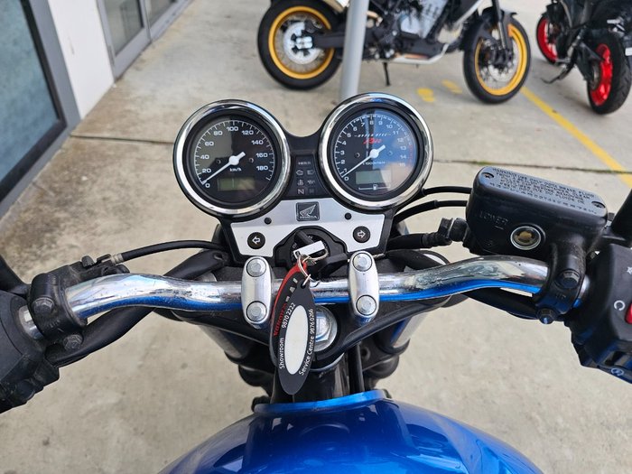 2010 Honda CB400 Blue