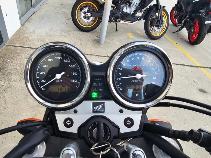 2010 Honda CB400 Blue