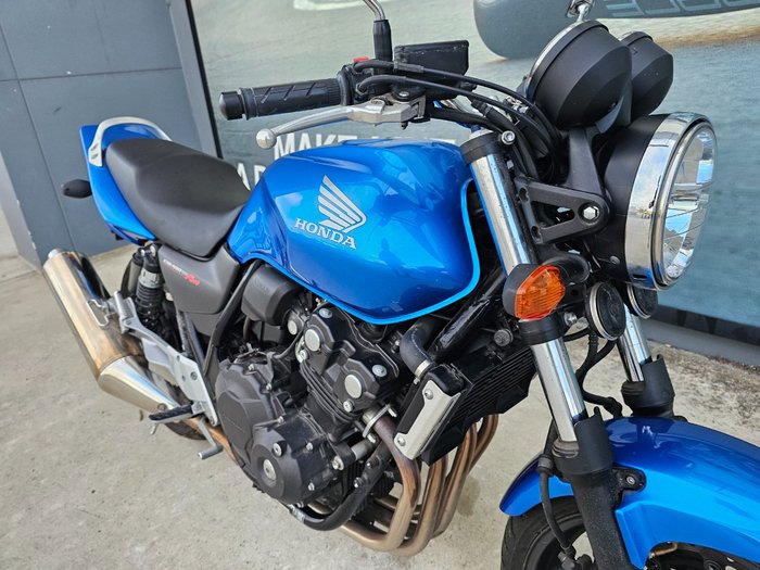 2010 Honda CB400 Blue