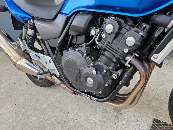 2010 Honda CB400 Blue