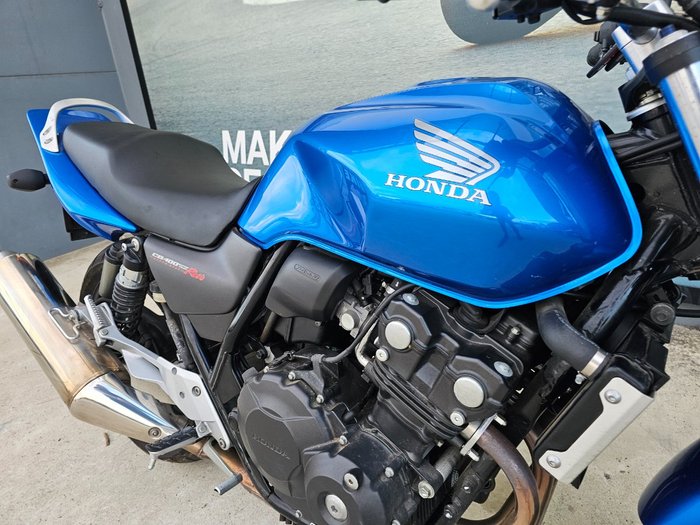 2010 Honda CB400 Blue