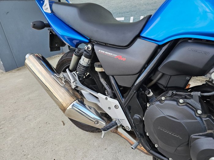 2010 Honda CB400 Blue