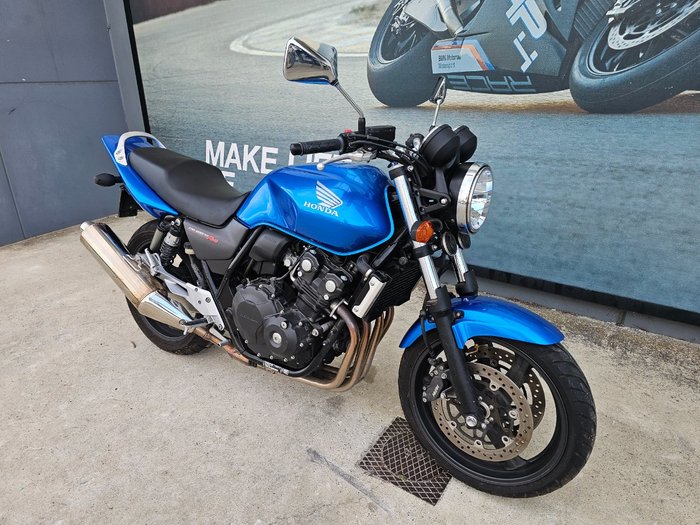 2010 Honda CB400 Blue
