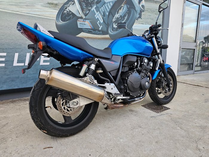 2010 Honda CB400 Blue