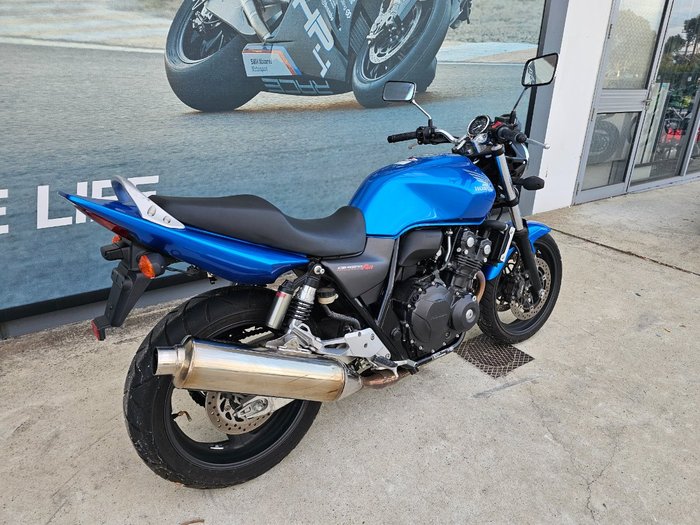 2010 Honda CB400 Blue