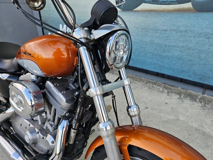 2013 HARLEY-DAVIDSON XL883L SUPER LOW Orange