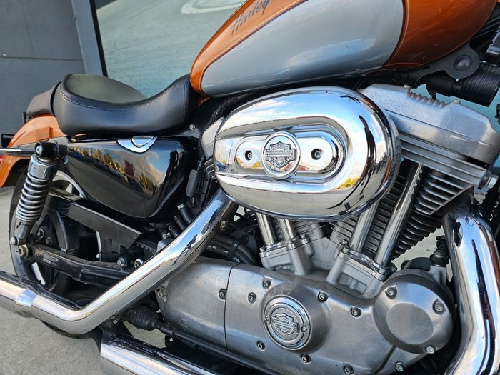 2013 HARLEY-DAVIDSON XL883L SUPER LOW Orange