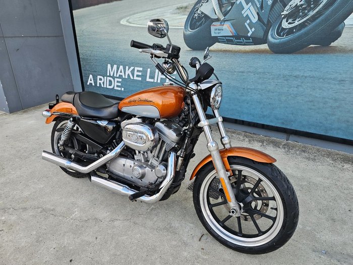 2013 HARLEY-DAVIDSON XL883L SUPER LOW Orange