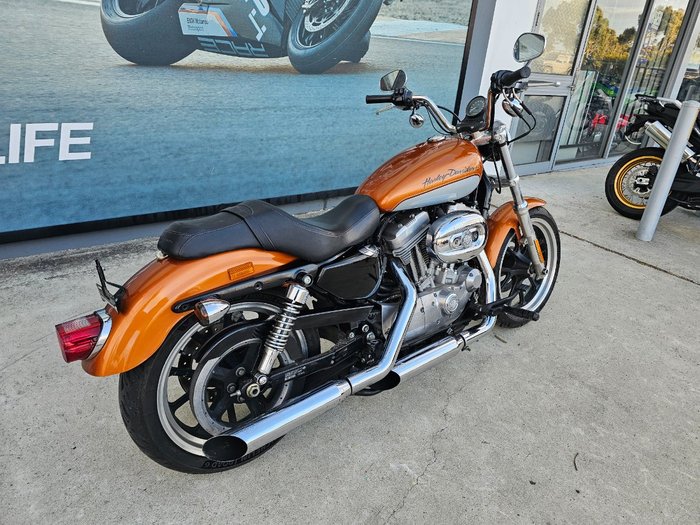 2013 HARLEY-DAVIDSON XL883L SUPER LOW Orange